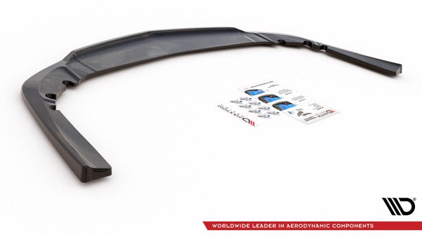 Maxton Central Rear Splitter Opel Insignia Mk. 1 Opc Facelift - Gloss Black