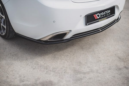 Maxton Central Rear Splitter Opel Insignia Mk. 1 Opc Facelift - Gloss Black