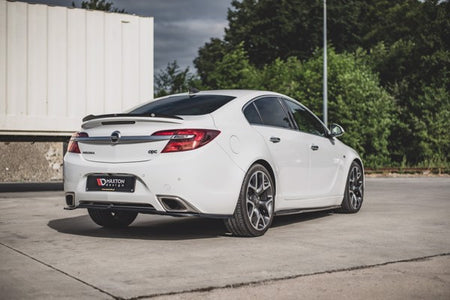 Maxton Central Rear Splitter Opel Insignia Mk. 1 Opc Facelift - Gloss Black