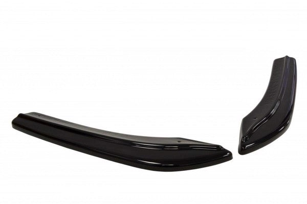 Maxton Rear Side Splitters VW Passat Cc R36 Rline (Preface) - Gloss Black