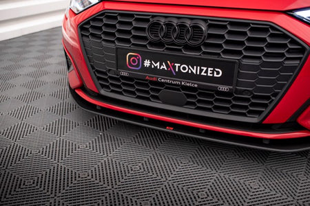 Maxton Street Pro Front Splitter Audi A3 8Y - Black