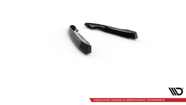 Maxton Rear Side Splitters V.2 Ford Edge Mk2 - Gloss Black