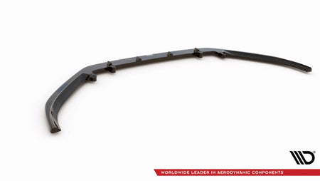 Maxton Front Splitter Mazda 3 Mk3 - Gloss Black