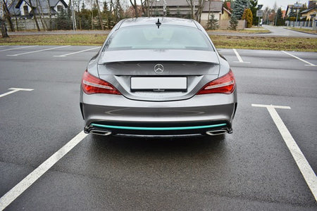 Maxton Rear Side Splitters Mercedes-Benz Cla C117 Amg-Line Facelift - Gloss