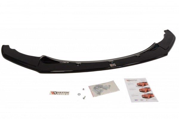 Maxton Front Splitter BMW 1 F20/F21 M-Power (Preface) - Gloss Black