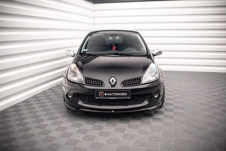 Maxton Front Splitter Renault Clio Iii RS - Gloss Black