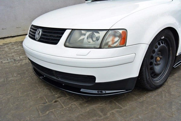 Maxton Front Splitter VW Passat B5 - Gloss Black