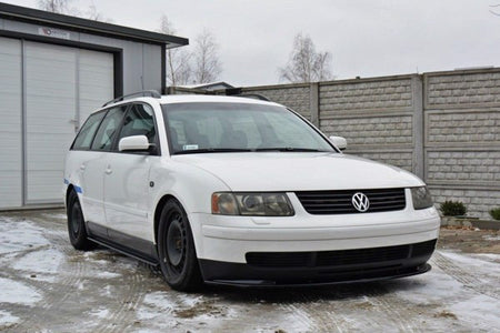Maxton Front Splitter VW Passat B5 - Gloss Black
