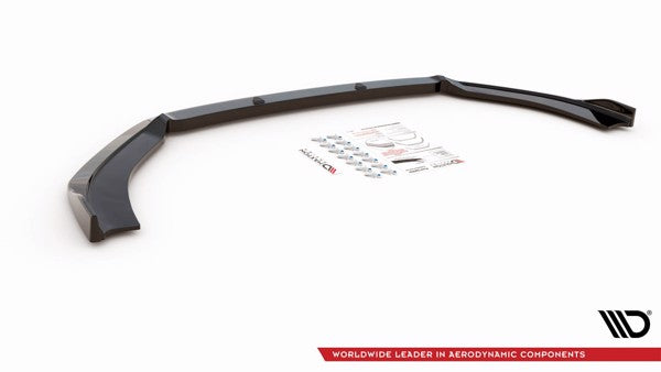 Maxton Front Splitter V.3 Audi RS3 8V Fl Sportback - Gloss Black