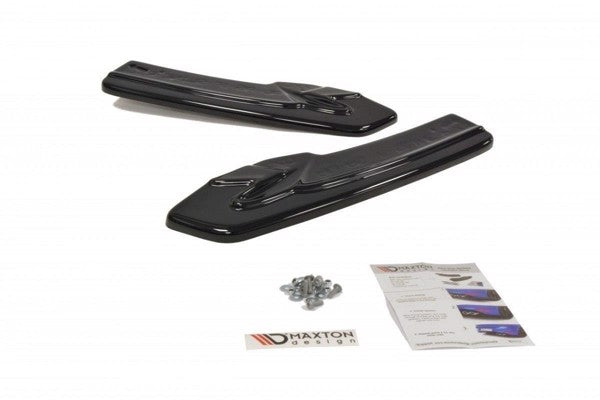 Maxton Rear Side Splitters Audi A5 S-Line (Facelift) - Gloss Black