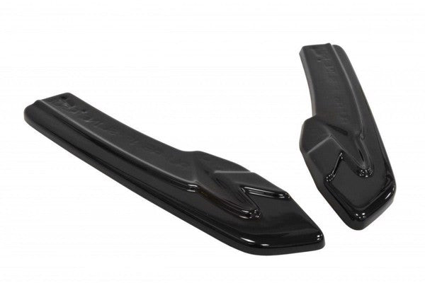 Maxton Rear Side Splitters Audi A5 S-Line (Facelift) - Gloss Black