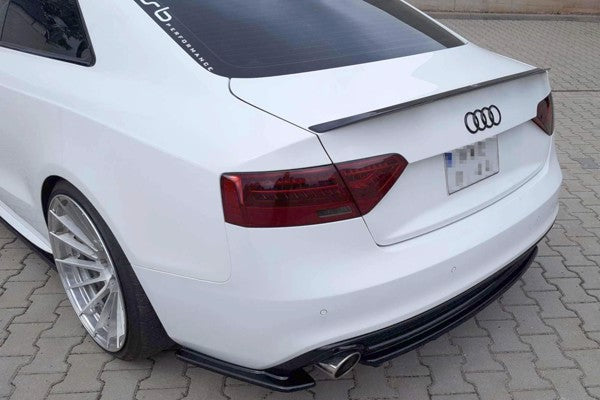 Maxton Rear Side Splitters Audi A5 S-Line (Facelift) - Gloss Black