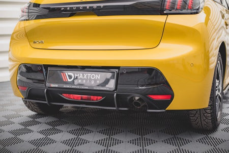 Maxton Racing Durability Rear Diffuser Peugeot 208 Mk2 - Black
