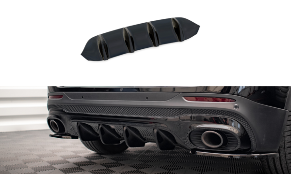 Maxton Rear Valance Mercedes-Amg Glb 35 X247 - Gloss Black