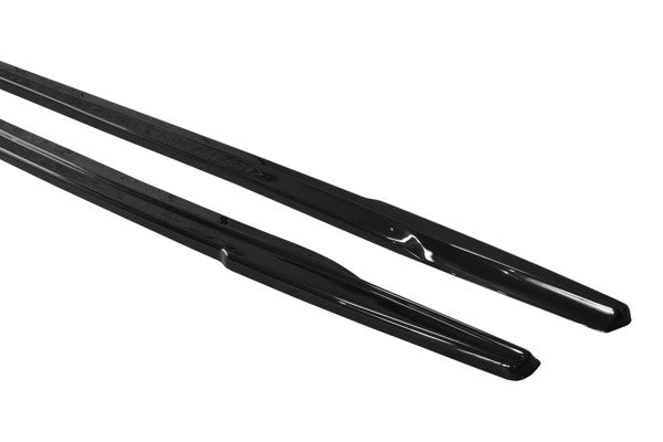 Maxton Side Skirts Diffusers Renault Clio Mk4 RS - Gloss Black