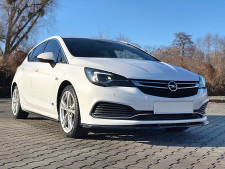 Maxton Side Skirts Diffusers Opel Astra K Opc-Line - Gloss Black