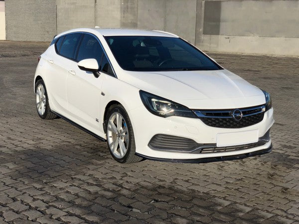 Maxton Side Skirts Diffusers Opel Astra K Opc-Line - Gloss Black