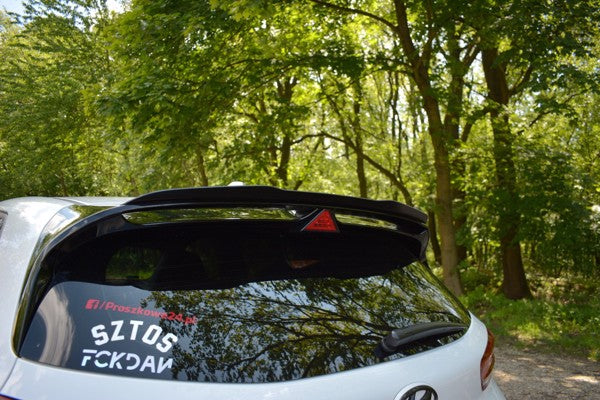 Maxton Spoiler Cap Hyundai I30 N Mk3 Hatchback - Gloss Black