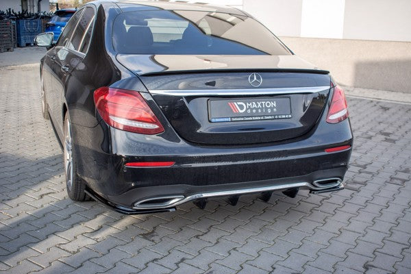 Maxton Rear Side Splitters Mercedes-Benz E43 Amg / Amg-Line W213 - Gloss Black