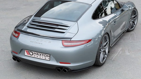 Maxton Spoiler Cap Porsche 911 Carrera 991 - Gloss Black