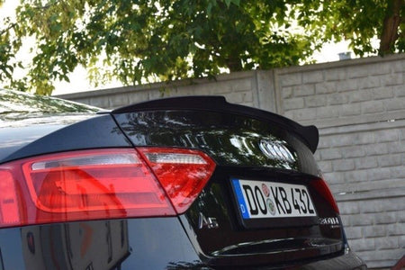 Maxton Spoiler Cap Audi S5 / A5 / A5 S-Line 8T / 8T Fl Coupe - Gloss Black