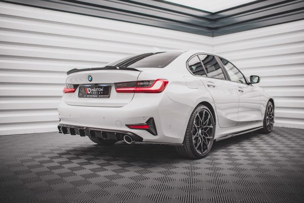 Maxton Rear Valance BMW 3 G20 / G21 - Gloss Black