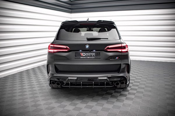 Maxton Street Pro Rear Diffuser BMW X5M F95 - Black