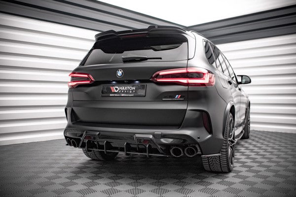 Maxton Street Pro Rear Diffuser BMW X5M F95 - Black