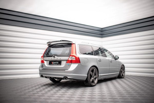 Maxton Spoiler Cap V.2 Volvo V70 Mk3 - Gloss Black