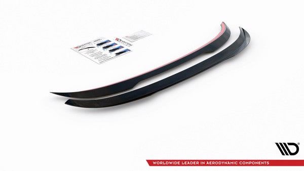 Maxton Spoiler Cap V.2 Volvo V70 Mk3 - Gloss Black