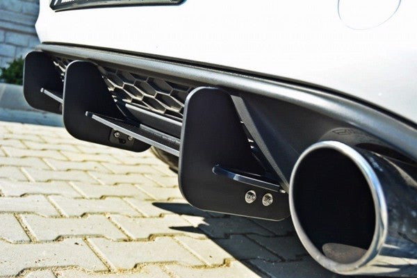 Maxton VW Golf Mk7 Gti Rear Diffuser & Rear Side Splitters