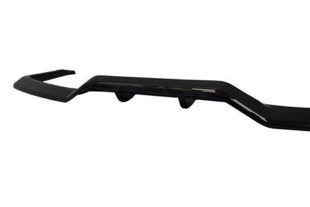 Maxton Central Rear Splitter Lexus Nx Mk1 H (With Vertical Bars) - Gloss Black