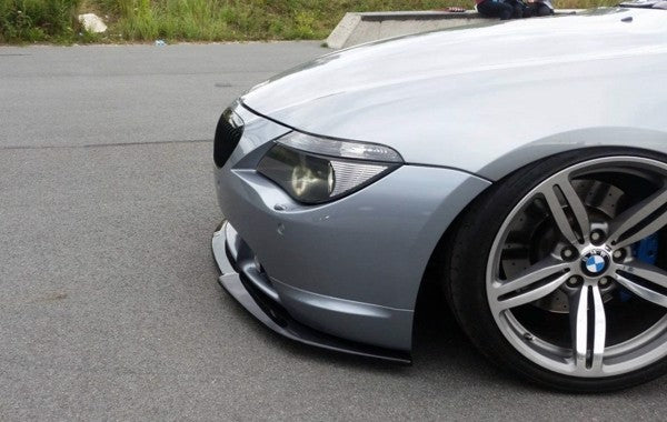 Maxton Front Splitter BMW 6 E63 / E64 (Preface Model) V.2 - Gloss Black