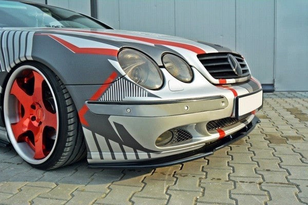 Maxton Front Splitter Mercedes Cl-Class C215 - Gloss Black