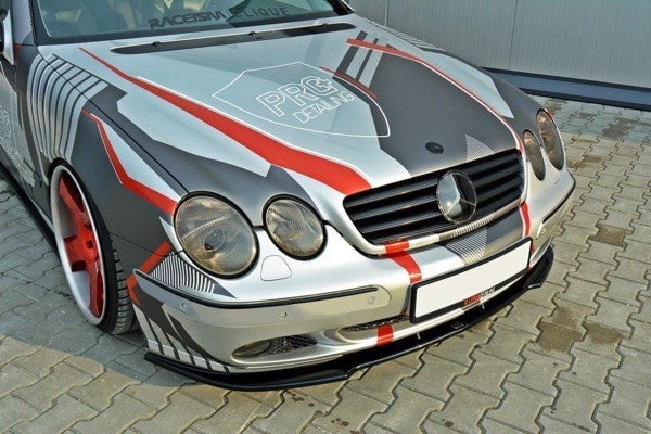 Maxton Front Splitter Mercedes Cl-Class C215 - Gloss Black