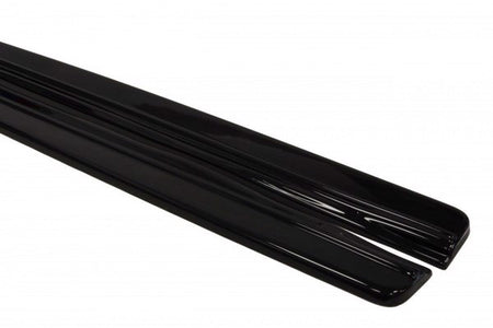 Maxton Side Skirts Diffusers Audi S5 / A5 / A5 S-Line 8T / 8T Fl - Gloss Black