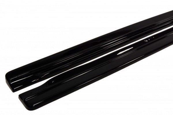 Maxton Side Skirts Diffusers Audi S5 / A5 / A5 S-Line 8T / 8T Fl - Gloss Black
