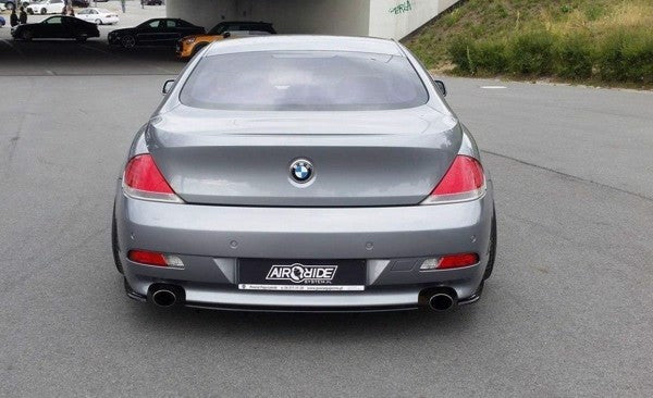 Maxton Rear Side Splitters BMW 6 E63 / E64 (Preface Model) - Gloss Black