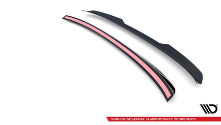 Maxton Lower Spoiler Cap Ford Mustang Mach-E Mk1 - Gloss Black
