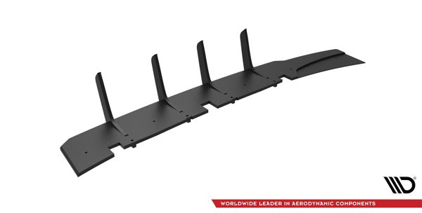 Maxton Street Pro Rear Diffuser Kia Optima Mk4 Facelift - Black