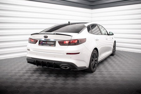 Maxton Street Pro Rear Diffuser Kia Optima Mk4 Facelift - Black