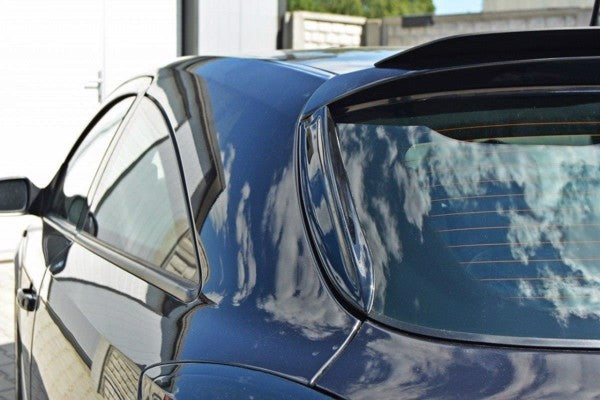 Maxton Rear Side Spoiler Extension Opel Astra H (For Opc / Vxr) - Gloss Black