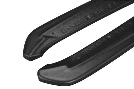 Maxton Rear Side Splitters Audi A7 Mk1 S-Line - Gloss Black