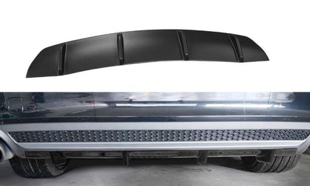 Maxton Rear Valance Audi A7 Mk1 S-Line - Gloss Black