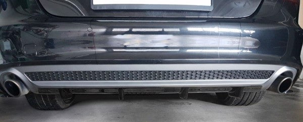 Maxton Rear Valance Audi A7 Mk1 S-Line - Gloss Black
