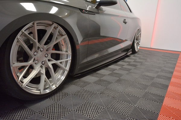 Maxton Side Skirts Diffusers Audi S5 / A5 S-Line F5 Coupe