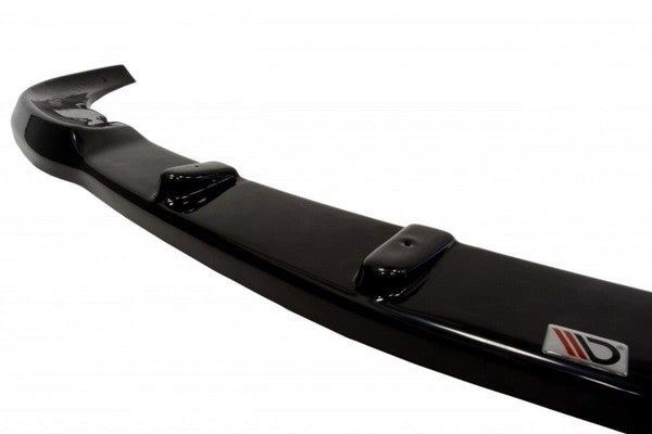 Maxton Front Splitter Mercedes Clk W209 For Amg - Gloss Black
