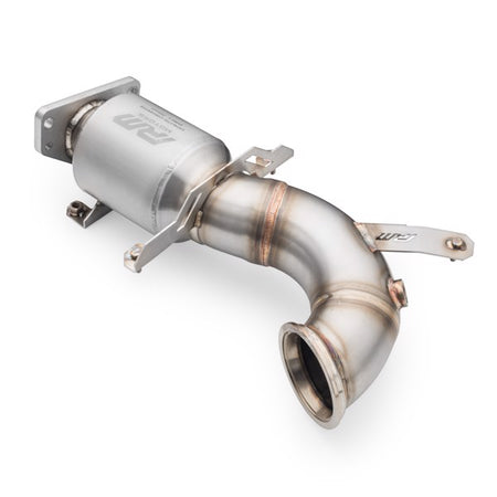 RM Motors Downpipe Abarth 500 / 595 1.4T with EURO 4 catalyst Capacity - 200 cpsi