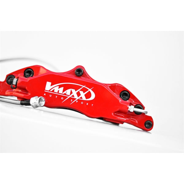 V-MAXX Bremsekit med 330mm skiver og røde kalibre til Suzuki Swift Sport, højtydende bremsesystem til forbedret bremsekraft og h
