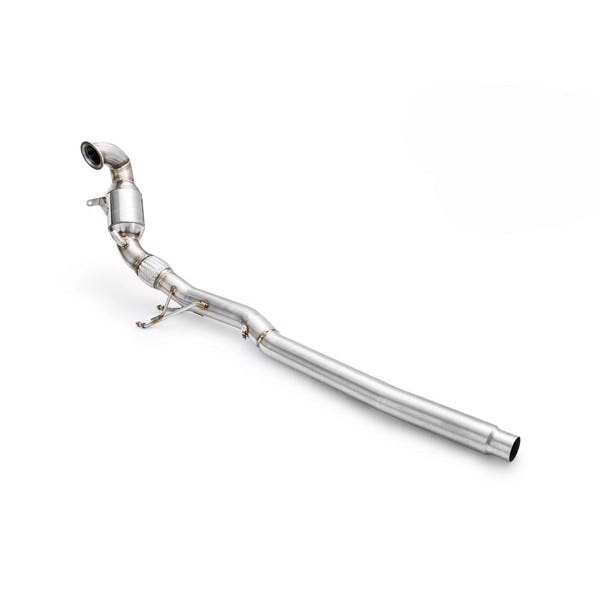 RM Motors Downpipe AUDI S3 Quattro Sportback 8VA, 8VF + CATALYST Emission standard - Euro 3, Capacity - 100 cpsi